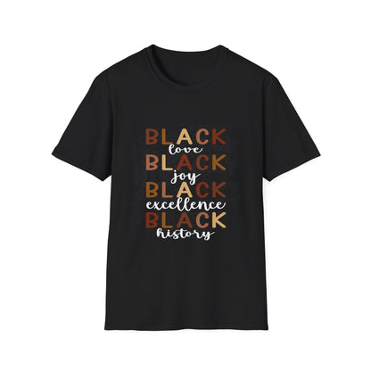 Black Joy Unisex T-Shirt