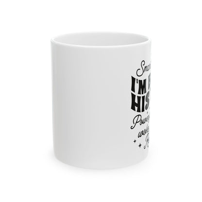 I'm Black History Coffee Mug- B&W