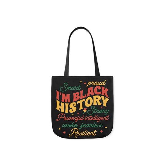 I'm Black History-Colorful  Black Tote