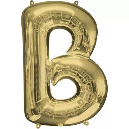 Foil Letter Balloon-Gold