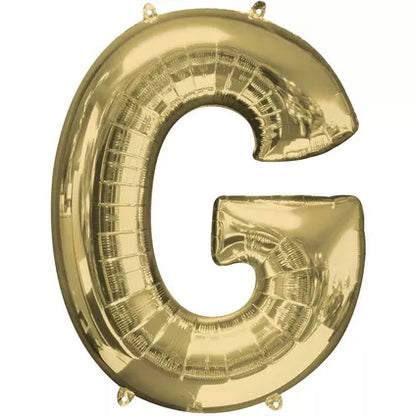 Foil Letter Balloon-Gold