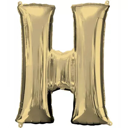 Foil Letter Balloon-Gold