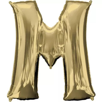 Foil Letter Balloon-Gold