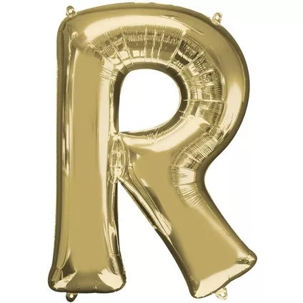 Foil Letter Balloon-Gold