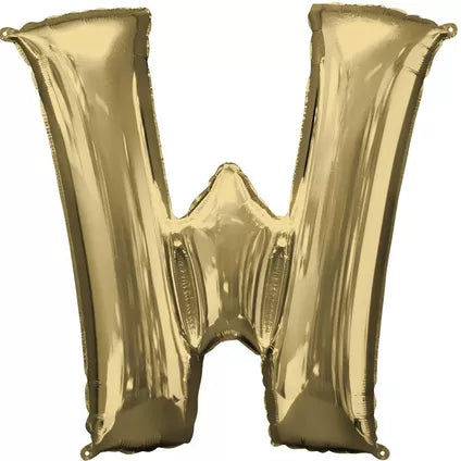 Foil Letter Balloon-Gold